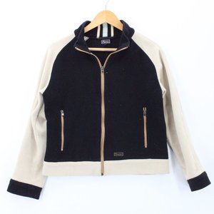 Vintage Pikeur Fleece Jacket Kids Multicolor Full Zip Long Sleeve Size 176